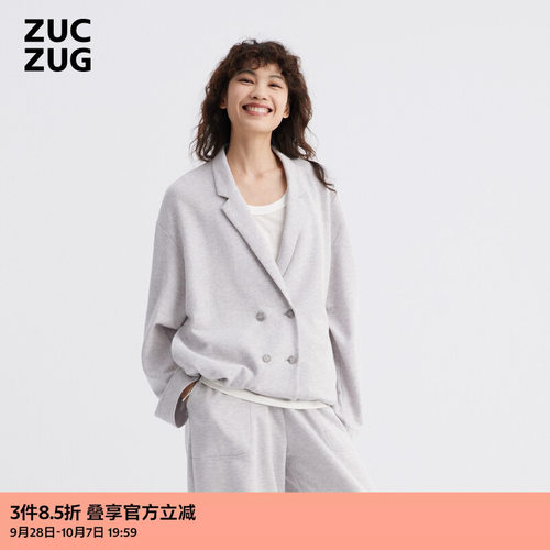 ZUCZUG素然薄拉架针织布外套