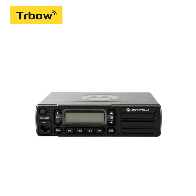 XiR M6660 DMR数字车载对讲机m6660 45W大功率基站 摩托车载台