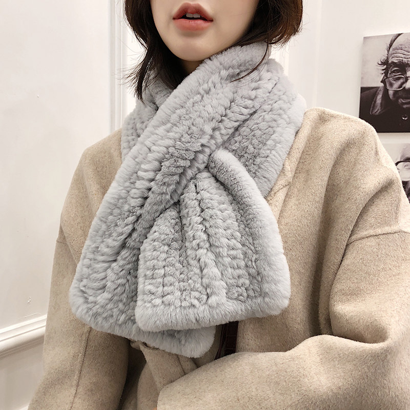 宾雅图 秋冬新款 獭兔毛加宽加厚男女同款围巾 皮草围脖 简约休闲,服饰配件/皮带/帽子/围巾,围巾/丝巾/披肩,淘宝优惠券,粉丝福利购,淘宝优惠卷