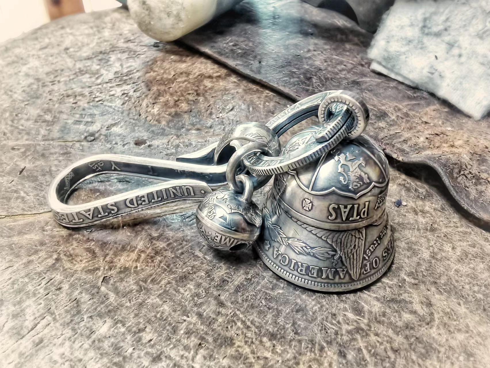 原创银饰St.Z幸运摩根银币手工