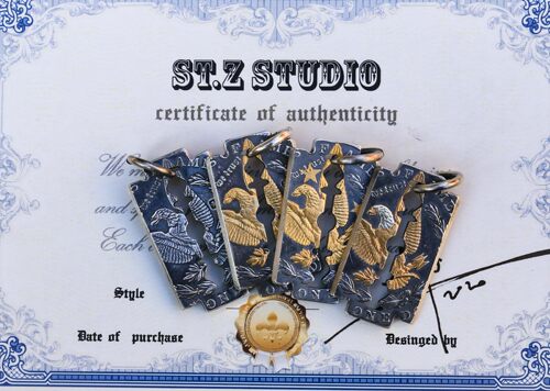 摩根银币银饰StZ美国金鹰原创