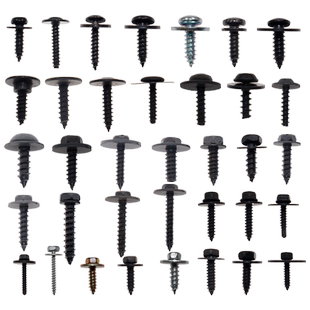 汽车专用自攻螺丝发动机护板叶子板黑色螺丝保险杠水箱挡泥板螺丝