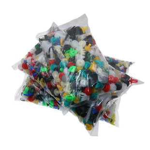 包邮汽车通用型混合门板保险杠膨胀螺丝穿心钉塑料内饰板卡扣卡子