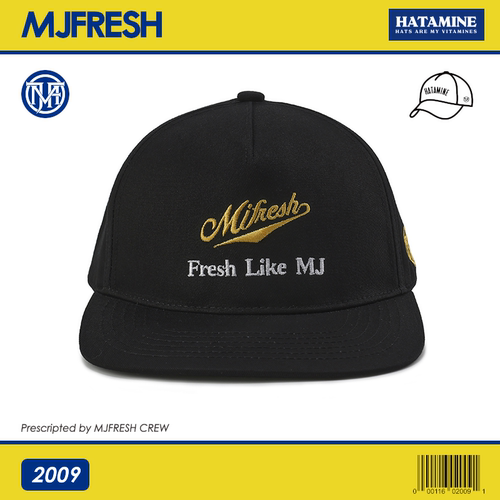 顽童MJFRESH 金FRESH刺绣Logo软顶棒球帽潮流休闲鸭舌帽