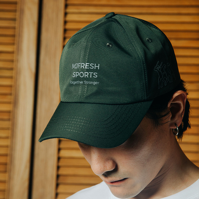 顽童MJFRESH SPORTS系列字母街头鸭舌帽休闲运动棒球帽 男女同款
