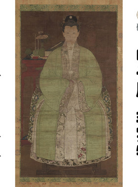 M386 明佚名明人仕女肖像图高清电子素材百度网盘发货非实物