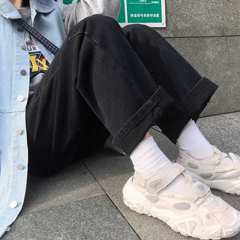 适合胯大腿粗阔腿牛仔裤~