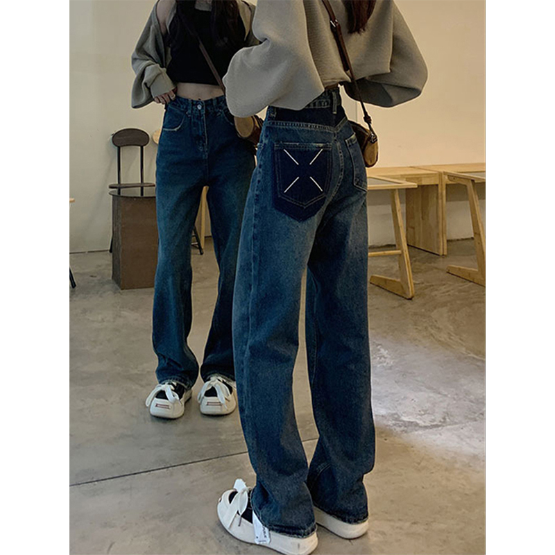 显瘦天花板，专治腿粗牛仔裤~