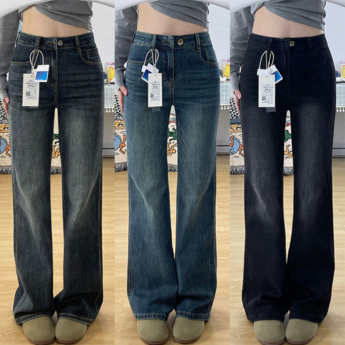 巨显瘦！不贴腿微喇牛仔裤~