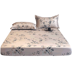 高支全棉加高床笠单件纯棉床罩180x200x220厚床垫35/40cm加大定制