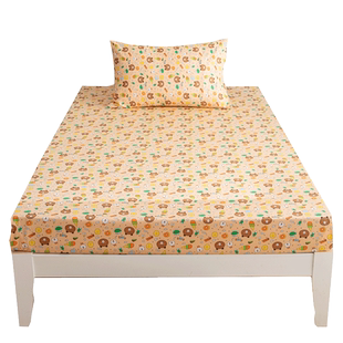 A类全棉纯棉学生床笠65x120x90x100x135x150x190x200薄棕垫床罩