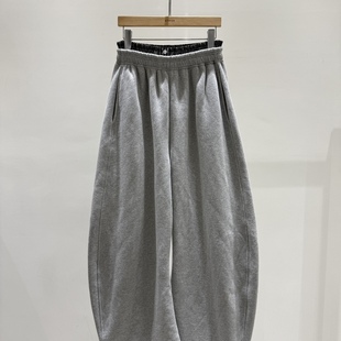 女装 休闲裤 2025冬款 纯色弯刀阔腿潮款 STAGE高腰时髦个性 韩国代购