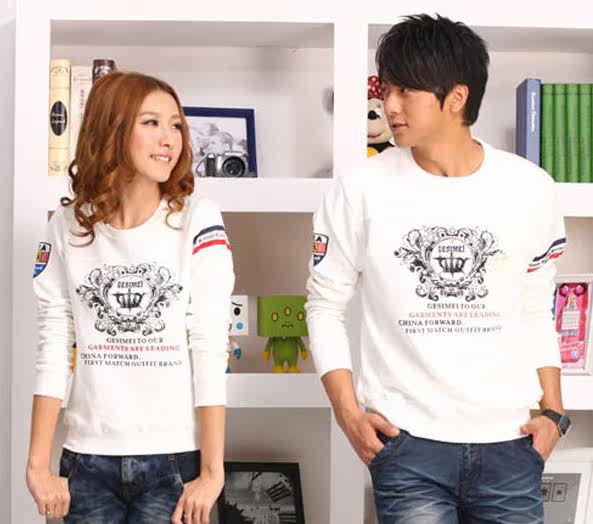 2013 new edition pure cotton the republic of korea Long sleeved sweater Ladies personality Armband lovers Autumn Lovers suitsin the Women's clothing/Boutique , Sweater/Fleece  category - from Buy2taobao.com to provide professional Taobao agent buy service