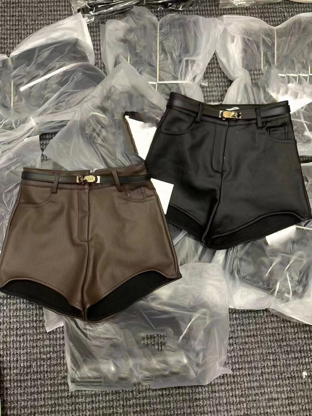 网红修身打底靴裤女2023秋装新款韩版时尚气质百搭休闲阔腿短裤,女装/女士精品,休闲裤,淘宝优惠券,粉丝福利购,淘宝优惠卷