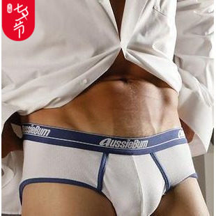 澳洲罗纹棉男士三角裤