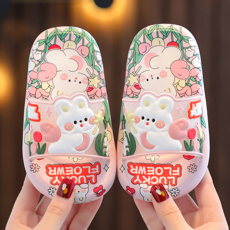 儿童凉拖鞋夏季超萌卡通女童可爱