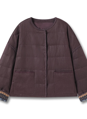 老板潘潘丨原ZM58236W外套丨汉麻鹅绒服丨长60