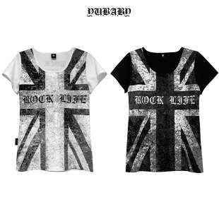 十字架米字旗短袖 3.28晚20：00 24：00限时四小时粉丝内购七折