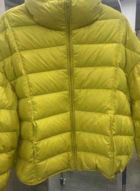 诺诺设计冬上新韩系拉链时尚百搭宽松休闲保暖羽绒服外套28237