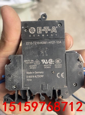 ETA 断路器 2210-T210-K0M1-H121-10议价