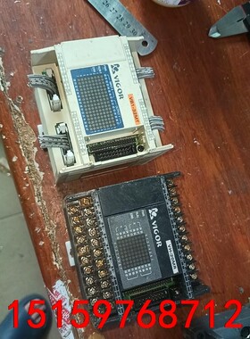 100包邮两个拆机VIGOR丰炜PLC VB1-32MT V议价