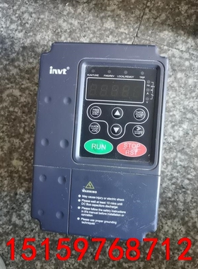 原装拆机英威腾变频器 CHF100A380V1.5KW 成色议价