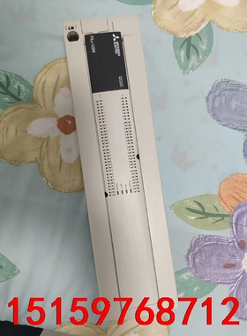 三菱PLC，FX3U-128MR原装正品拆机功能包好橙色如图议价