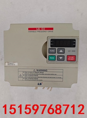 LS变频器，二手拆机SV040iG5-4 380V4KW 成议价