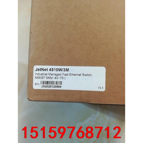 jetnet4510w/3m原装全新工业交换主机，福建店群小议价