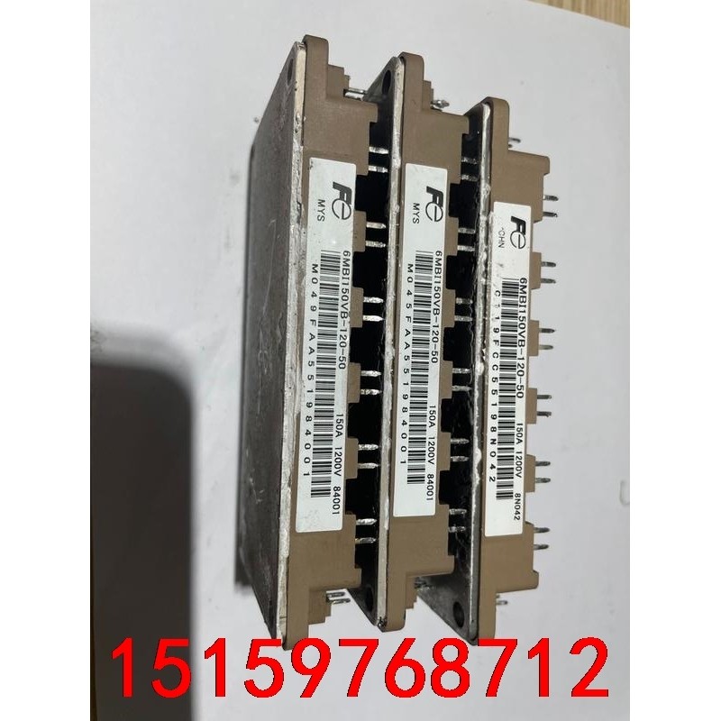 6mbi150vb120-50 原装富士拆机模块，功能包好，议价