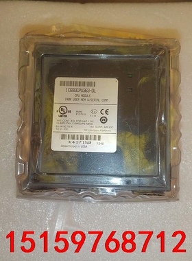 IC693CPU363-DL，GE模块，全新开封，议价