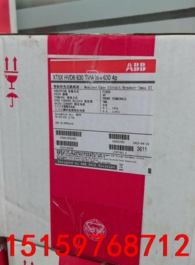ABB 塑壳断路器 4P630 XT5议价