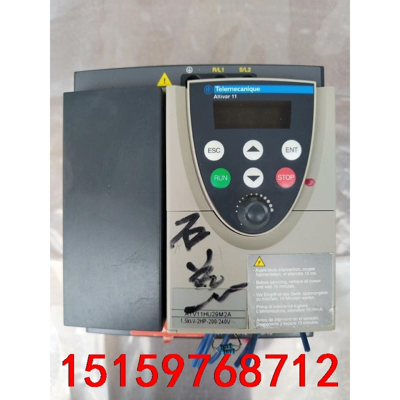 拆机施耐德变频器ATV11HU29M2A 1.5kw220v议价