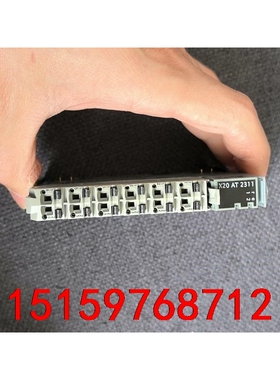 X20AT2311  包好  成色漂亮。贝加莱PLC议价