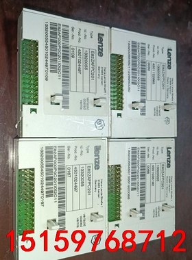 E82ZAFPC201伦茨变频器IO控制板，拆机实物图，功能议价