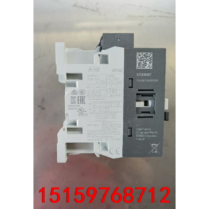 ABB接触器，AF09Z-30-10-21，全新柜体拆机，成议价