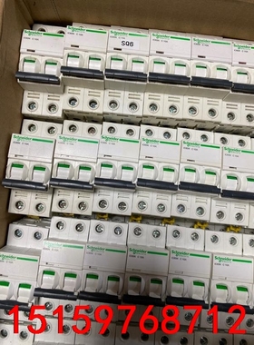 施耐德A9 IC65N小型断路器 2PC10 原装拆机正品议价