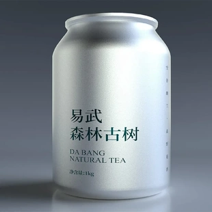 大邦白茶云南白茶易武森林古树白茶铝罐收藏级高海拔森林古树茶