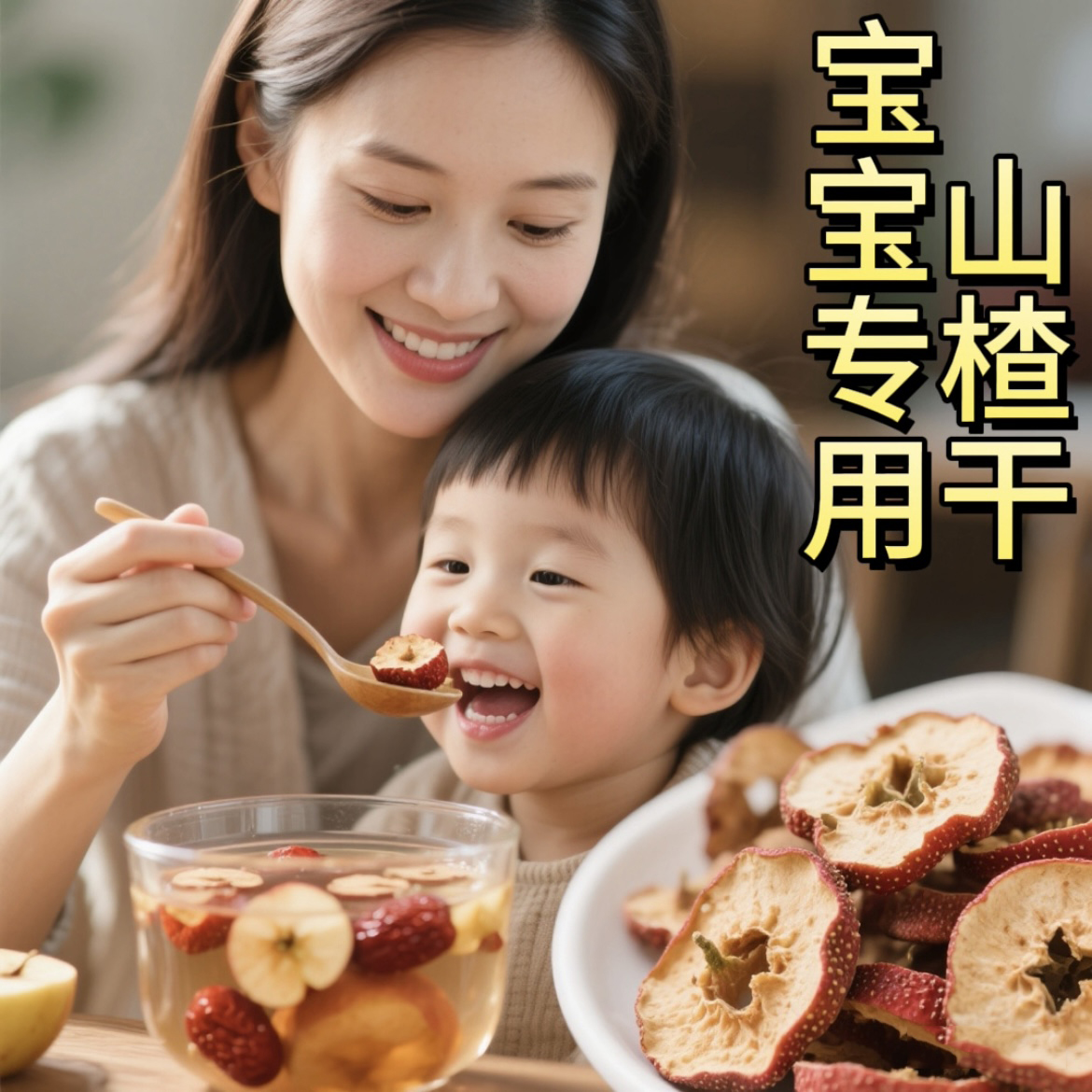 儿童山楂干优选中心圈健康无硫