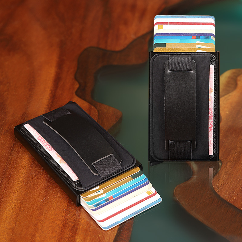 自动弹出式卡包可防盗刷