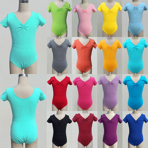 儿童舞蹈服练功夏季短袖中国