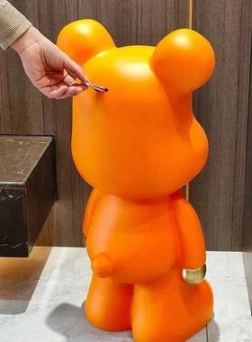 暴力熊存钱罐只进不出礼物网红家用摆件新家出租屋儿童女孩