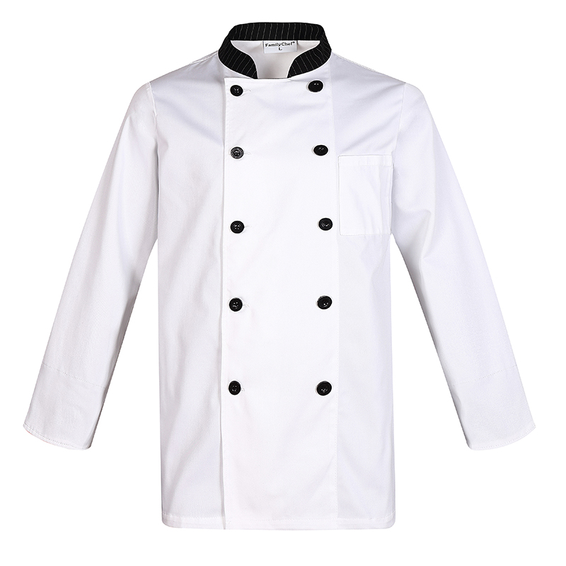 Veste chef cuisinier FAMILYCHEF en coton - Ref 1907442 Image 3