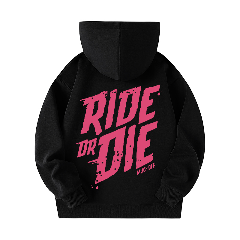 PMuc-Off土坡卫衣ride or die速降骑行服男女秋季拉链开衫衣服潮
