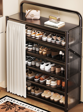 免安装鞋架折叠入户家用门口简易多层鞋子收纳出租房用防尘置物架