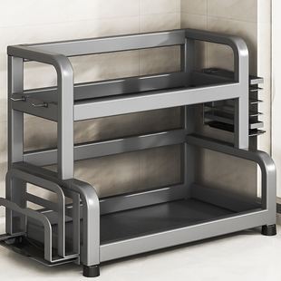 2026新款调料品置物架厨房多功能台面油盐调味瓶罐刀架筷子收纳盒