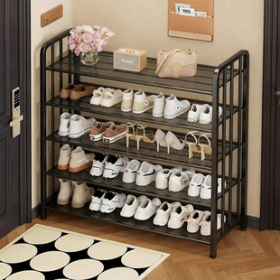 铁艺鞋架家用门口大学生宿舍室内多层收纳出租屋鞋架2025爆款鞋柜