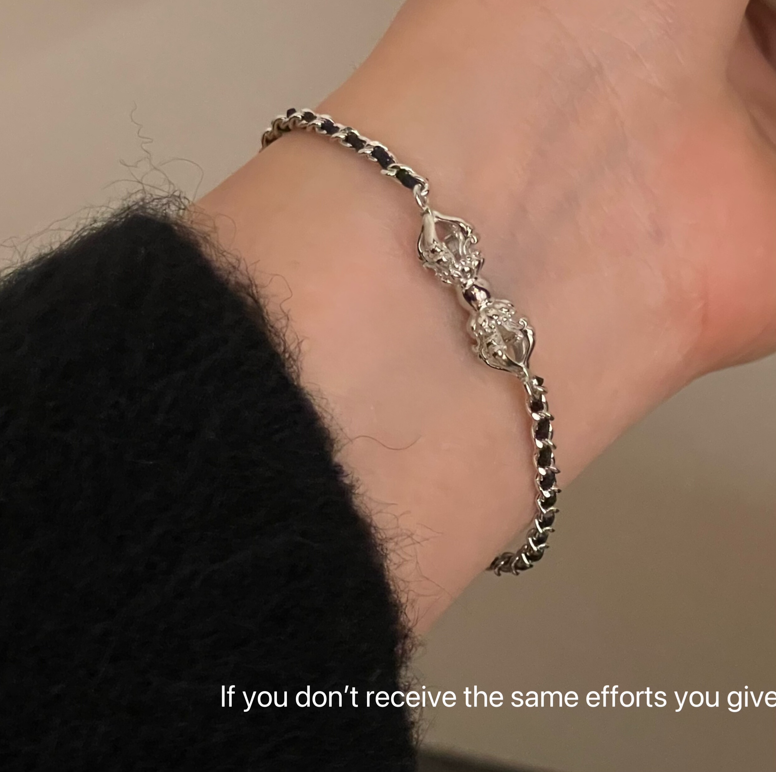 S925纯银中古金刚杵编绳手链女轻奢小众设计气质高级感手绳手饰,饰品/流行首饰/时尚饰品新,银饰手链,淘宝优惠券,粉丝福利购,淘宝优惠卷