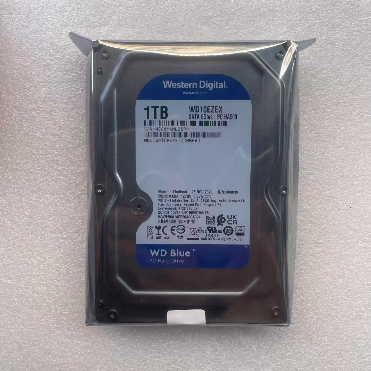 3 WD西数希捷机械硬盘500GB/1TB/2T/3T/4T台式电脑监控游戏硬盘