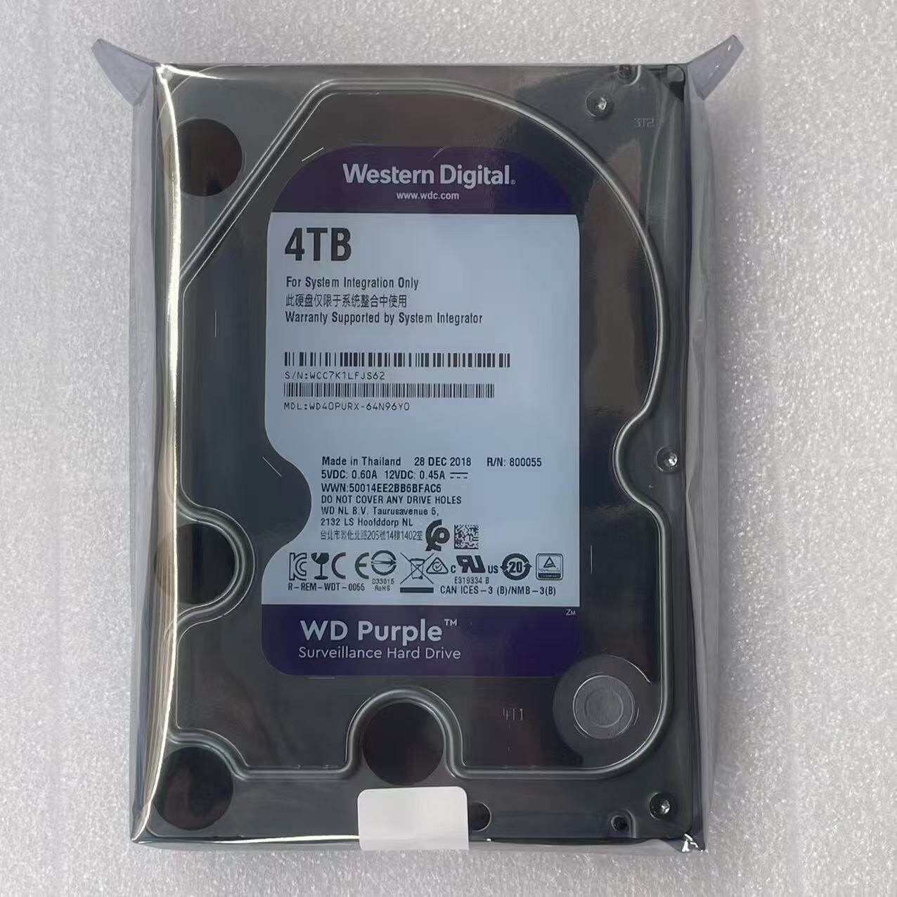 8 WD西数希捷500GB/1TB/2T/3T/4T台式电脑监控